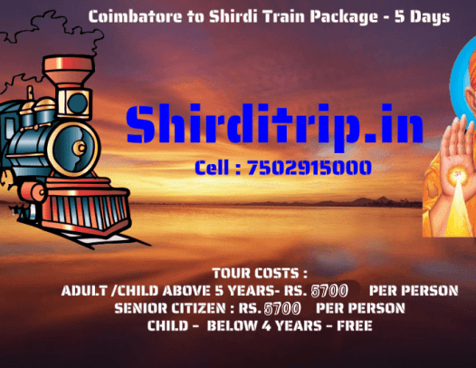 shirdi tour package from coimbatore